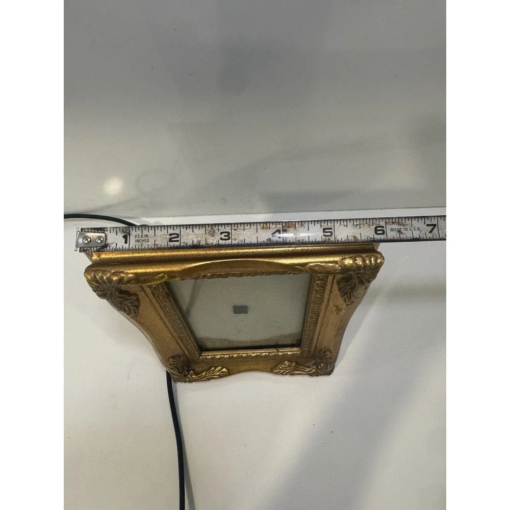 Frame Vintage Gold Color Ornate Picture Photo Frame